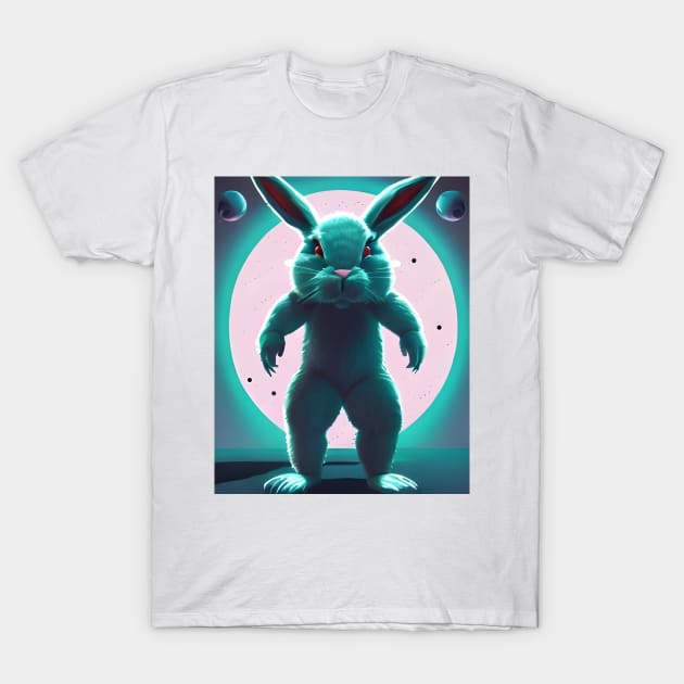 Bad Bunny T-Shirt by AlienMirror